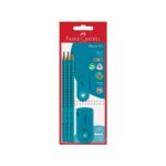 Grafitna olovka Faber Castell Polyblister Tirkiz B 1/4