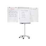 Flipchart tabla Franken Deluxe Mobil FC81 95x67cm