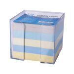 Papiri za beleške u pvc kutiji 8.6×8.6cm, pastel, Donau 7491001-99