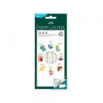 Samolepljivi jastučiži Faber Castell bela 75gr 1/120