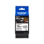 Traka Brother TZEFX241 fleksibilna 18mm crno na belo
