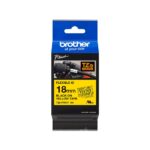 Traka Brother TZEFX641 fleksibilna 18mm crno na žuto