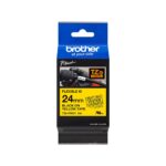 Traka Brother TZEFX651 fleksibilna 24mm crno na žuto